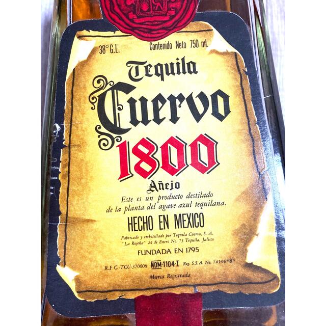 クエルボ 1800 アネホ 750ml テキーラ の通販 by yasu's shop クエルボ 1800 アネホ 750ml テキーラ の通販 by yasu's shop
