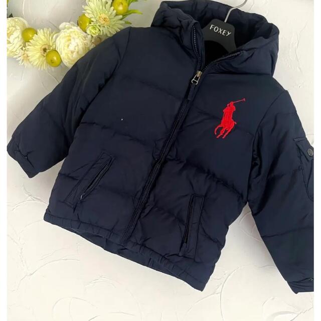 POLO RALPH LAUREN(ポロラルフローレン)の売約済みご確認用　ラルフローレン キッズ ダウン 120 6 ネイビー キッズ/ベビー/マタニティのキッズ服男の子用(90cm~)(ジャケット/上着)の商品写真