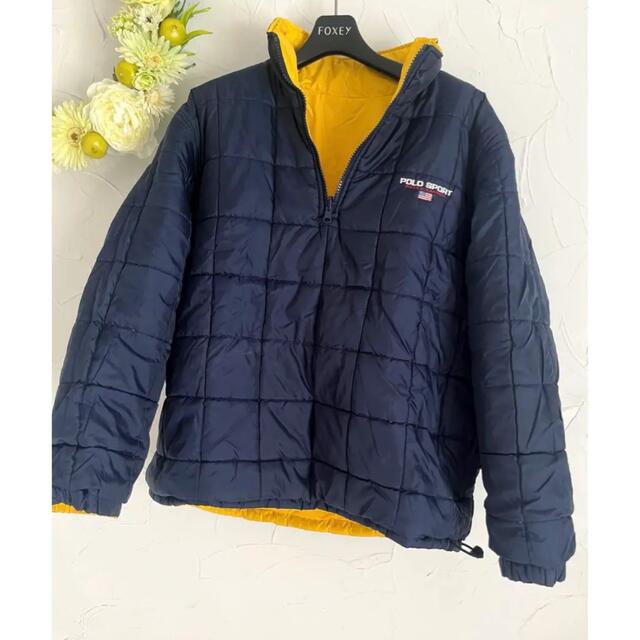 POLO RALPH LAUREN(ポロラルフローレン)の売約済ご確認用　リバーシブル　ラルフローレン　150 ダウンジャケット　ブルゾン キッズ/ベビー/マタニティのキッズ服男の子用(90cm~)(ジャケット/上着)の商品写真