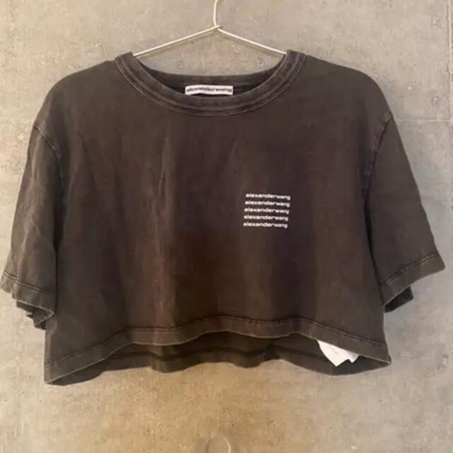 最終値下げ Alexander Wang クロップTシャツ