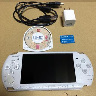 SONY - 【美品】PSP-3000 ホワイト(プレイステーションポータブル)  おまけ付き