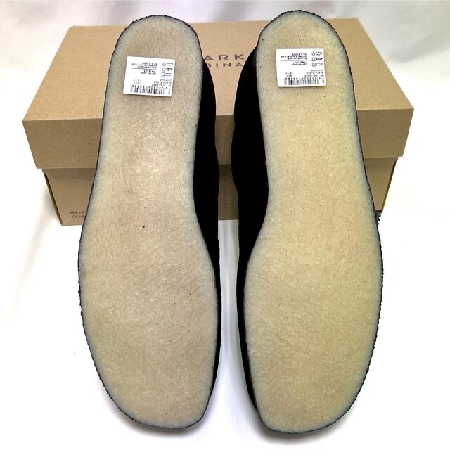 Clarks(クラークス)のクラークス オリジナルス Wallabee ワラビー Clarks 黒 ロー メンズの靴/シューズ(スリッポン/モカシン)の商品写真