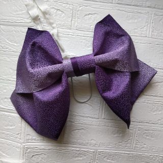 作り帯 浴衣帯 結び帯☆中古品【ヴィンテージ】紫色系の通販 by Rui's