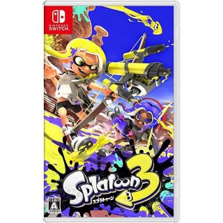 ニンテンドースイッチ(Nintendo Switch)のスプラトゥーン3 新品未開封(家庭用ゲーム機本体)