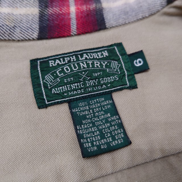 【美品】POLO COUNTRY ワークシャツ 80s 90s