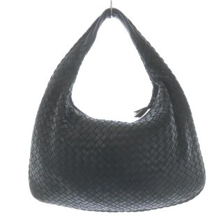 ボッテガヴェネタ(BOTTEGA VENETA)のボッテガヴェネタ ハンドバッグ ホーボーバッグ イントレチャート レザー 黒(ハンドバッグ)