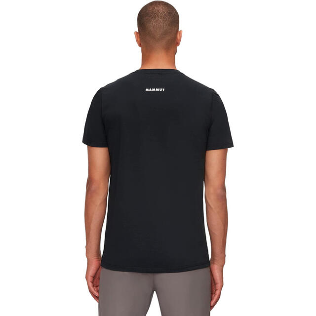 Mammut(マムート)のMAMMUT マムート 半袖Tシャツ グラフィックTシャツ メンズL新品ブラック メンズのトップス(Tシャツ/カットソー(半袖/袖なし))の商品写真