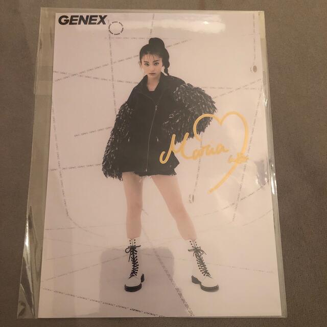 GENIC 金谷鞠杏 サイン