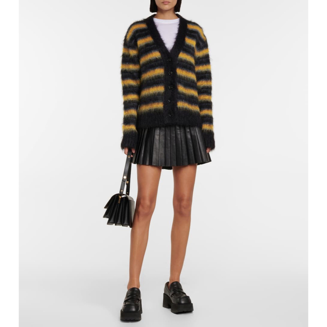 Marni - 新品《 MARNI マルニ 》ブラッシュドモヘア ニット ストライプ