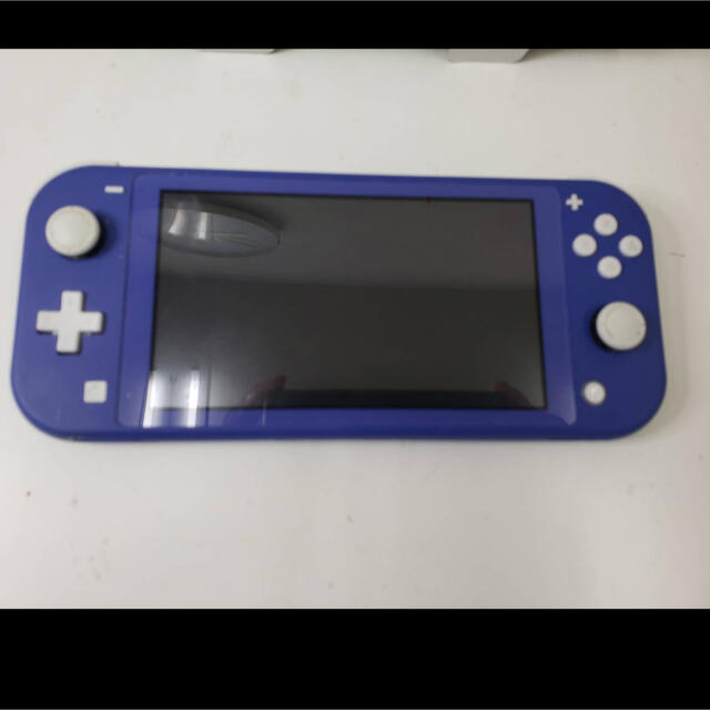 Switch ライト　ブルー エンタメ/ホビーのゲームソフト/ゲーム機本体(携帯用ゲーム機本体)の商品写真