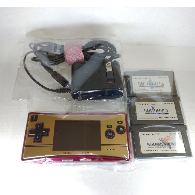 値下げ中‼】ゲームボーイミクロ ファミコン生誕20周年モデル&ソフト3
