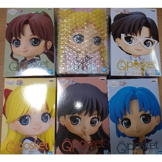 セーラームーン Qposket まとめ売り Aカラーフィギュア 再値下げ