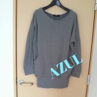 アズールバイマウジー(AZUL by moussy)のAZUL/トップス(カットソー(長袖/七分))