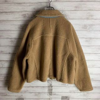 OFF-WHITE - 【シンプルデザイン】オフホワイト 肉厚ボア