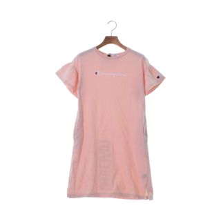 チャンピオン(Champion)のCHAMPION チャンピオン ワンピース（その他） 160cm ピンク 【古着】【中古】(ワンピース)