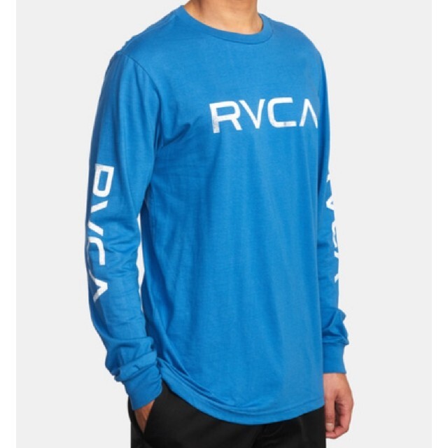 RVCA(ルーカ)の【M】RVCA ルーカ/長袖Tシャツ/BIG FILLS LS/FRB メンズのトップス(Tシャツ/カットソー(七分/長袖))の商品写真