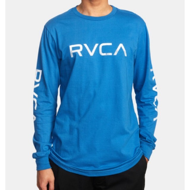 RVCA(ルーカ)の【L】RVCA ルーカ/長袖Tシャツ/BIG FILLS LS/FRB メンズのトップス(Tシャツ/カットソー(七分/長袖))の商品写真