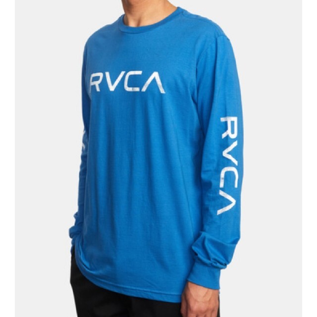 RVCA(ルーカ)の【L】RVCA ルーカ/長袖Tシャツ/BIG FILLS LS/FRB メンズのトップス(Tシャツ/カットソー(七分/長袖))の商品写真