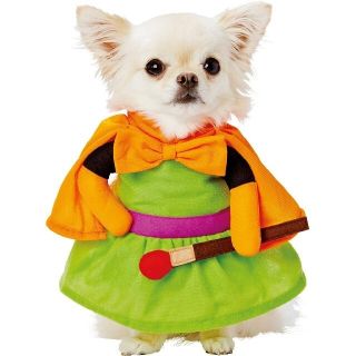 【新品未使用】犬用変身着ぐるみウェア魔法使い パーティー コスプレ グッズ(その他)