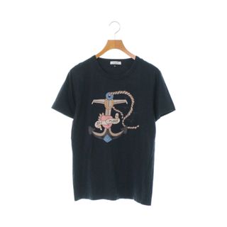 ヴァレンティノ(VALENTINO)のVALENTINO ヴァレンティノ Tシャツ・カットソー XS 黒 【古着】【中古】(Tシャツ/カットソー(半袖/袖なし))