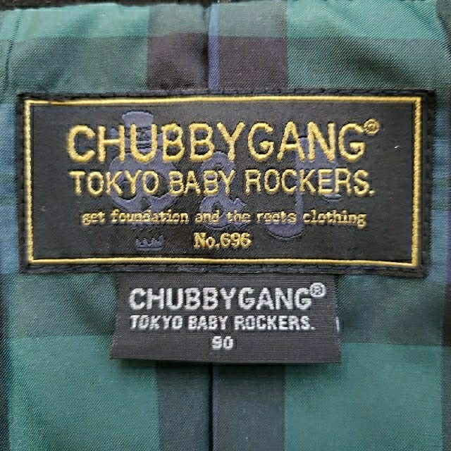 CHUBBYGANG(チャビーギャング)のCHUBBYGANG コート キッズ/ベビー/マタニティのキッズ服女の子用(90cm~)(コート)の商品写真