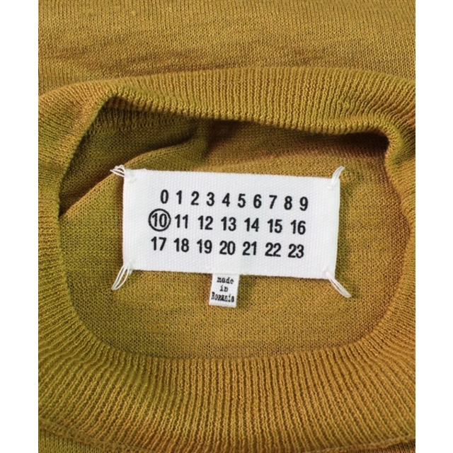 Maison Martin Margiela(マルタンマルジェラ)のMaison Margiela ニット・セーター M マスタード 【古着】【中古】 メンズのトップス(ニット/セーター)の商品写真