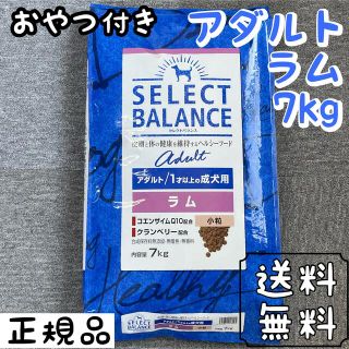 セレクト(SELECT)のセレクトバランス ラム 7kg 小粒 アダルト ドッグフード  ペットフード (ペットフード)