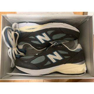 ニューバランス(New Balance)のKith x New Balance 990v3 “Steel Blue”(スニーカー)