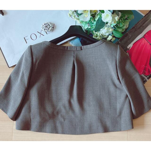 FOXEY(フォクシー)の極美品！FOXEYお受験、入学、卒業式用セット　42 Rene レディースのフォーマル/ドレス(スーツ)の商品写真