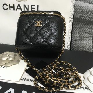 シャネル(CHANEL)の専用♡新品同様♡シャネル  チェーンショルダーバッグ キャビアスキン正規品(ショルダーバッグ)