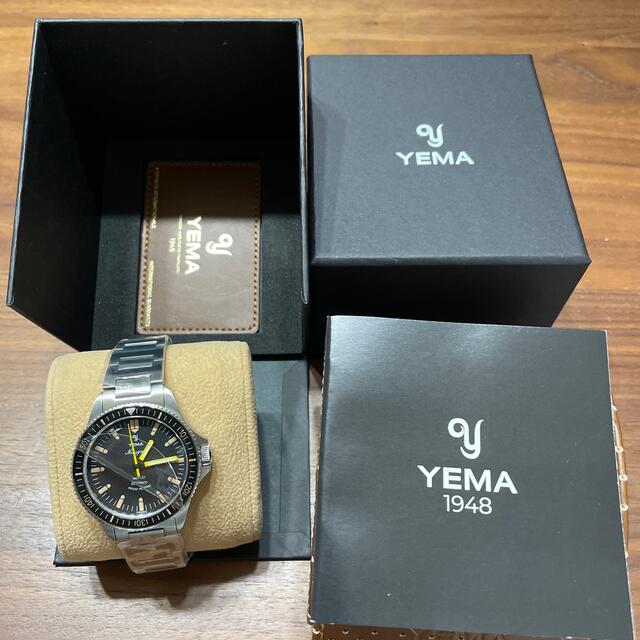 OMEGA(オメガ)の未使用品　YEMA イエマ ナビグラフ ヘリテージ　YNAV2019-AMS メンズの時計(腕時計(アナログ))の商品写真