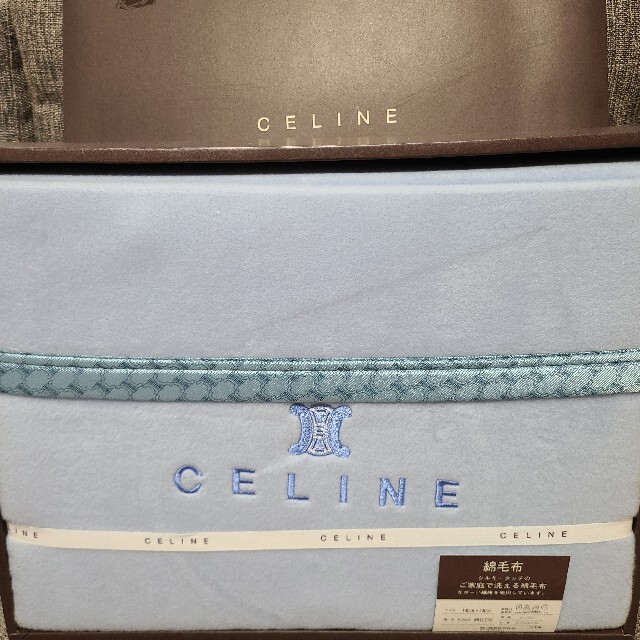 celine - CELINE セリーヌ 綿毛布の通販 by ココムーン☆'s shop