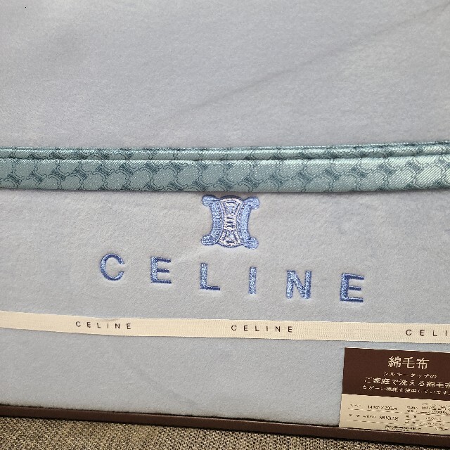 celine - CELINE セリーヌ 綿毛布の通販 by ココムーン☆'s shop