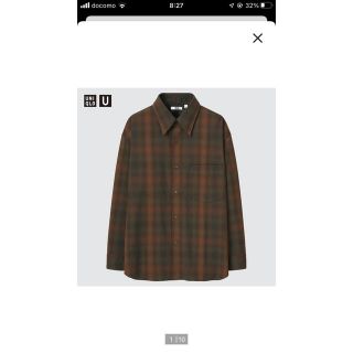 ユニクロ(UNIQLO)のヘビーフランネルオーバーサイズシャツ(シャツ)