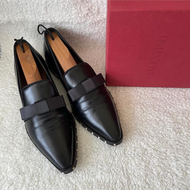 valentino ヴァレンティノ シューズ 革靴 表革 ローファー 37 豪奢な