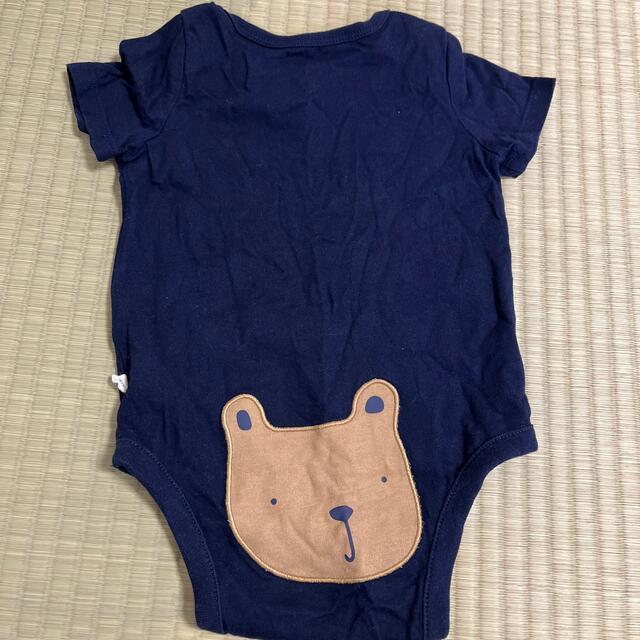 babyGAP(ベビーギャップ)の半袖ロンパース キッズ/ベビー/マタニティのキッズ服男の子用(90cm~)(下着)の商品写真