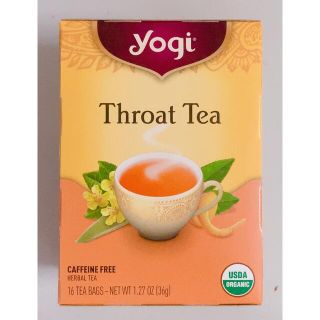 ヨギティーyogi オーガニックスロートティーTB 33.75g15袋(健康茶)