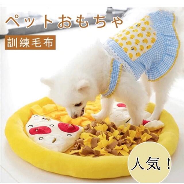 犬 おもちゃ ノーズワーク ピザ 知育 ペット ストレス解消 その他のペット用品(犬)の商品写真