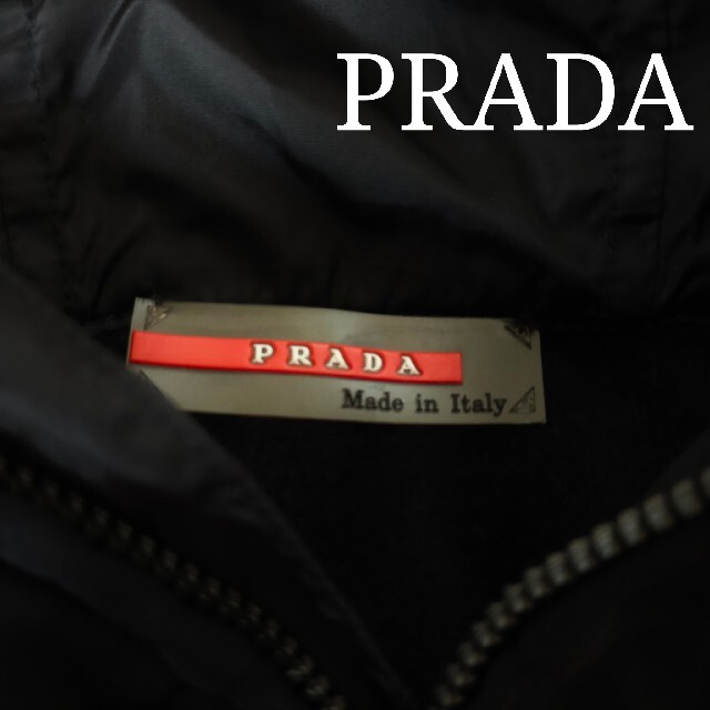 PRADA(プラダ)の正規品 PRADA SPORTS プラダ パーカー ブルゾン スウェット フード メンズのトップス(パーカー)の商品写真