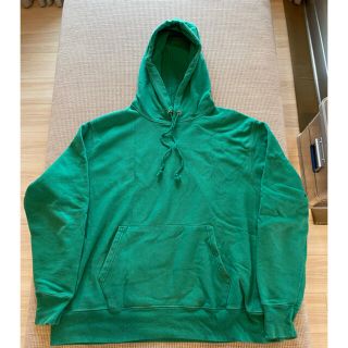 チャンピオン(Champion)のchampion  リバースウィーブ　US規格　XL 美中古　ケリーグリーン(パーカー)