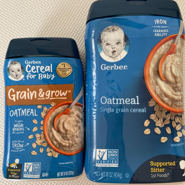 Gerber(ガーバー)のgerber オートミール キッズ/ベビー/マタニティの授乳/お食事用品(その他)の商品写真