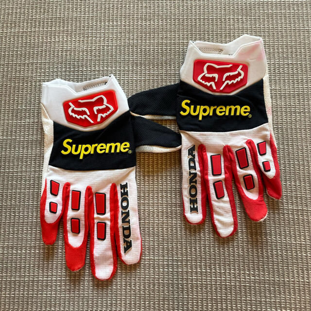 Supreme(シュプリーム)のsupreme×FOX RACING×HONDA グローブ　XL  メンズのファッション小物(手袋)の商品写真