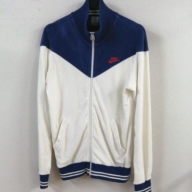 vintage NIKE pile jacket av