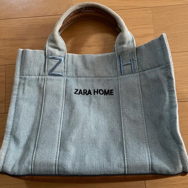 ZARA HOME(ザラホーム)のZARA HOME 2way デニムバッグ レディースのバッグ(ショルダーバッグ)の商品写真