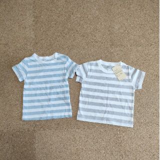 ムジルシリョウヒン(MUJI (無印良品))のT シャツ　2枚セット(Ｔシャツ)