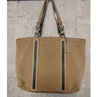 コーチ(COACH)の再値下げ COACH トートバッグ スエード(トートバッグ)