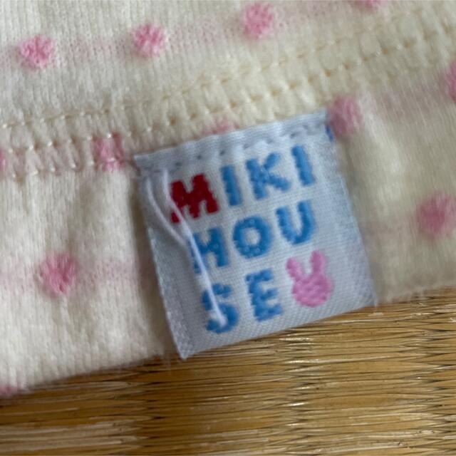 mikihouse(ミキハウス)のミキハウス　女の子　カーディガン　レギンス　セット　90 100 キッズ/ベビー/マタニティのキッズ服女の子用(90cm~)(カーディガン)の商品写真