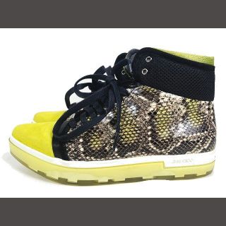 ジミーチュウ(JIMMY CHOO)のジミーチュウ JIMMY CHOO パイソンレザー ハイカット スニーカー(スニーカー)