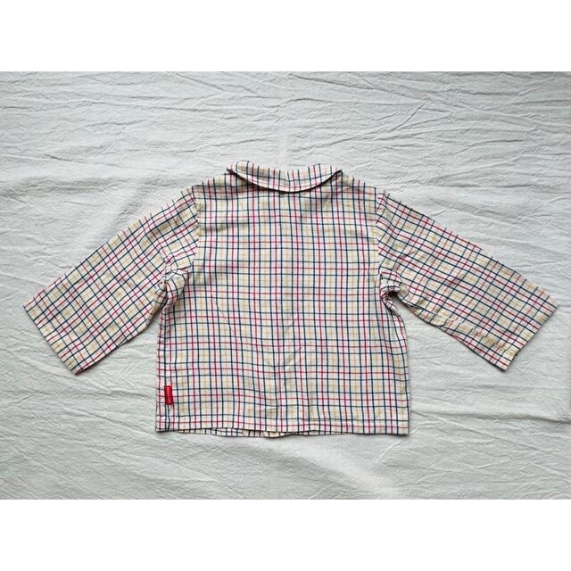 mikihouse(ミキハウス)の【mikihouse】シャツ キッズ/ベビー/マタニティのベビー服(~85cm)(シャツ/カットソー)の商品写真