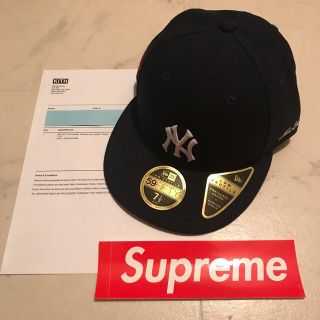 キース(KEITH)のKith New Era Yankees 10イヤーズアニバーサリー cap 紺(キャップ)